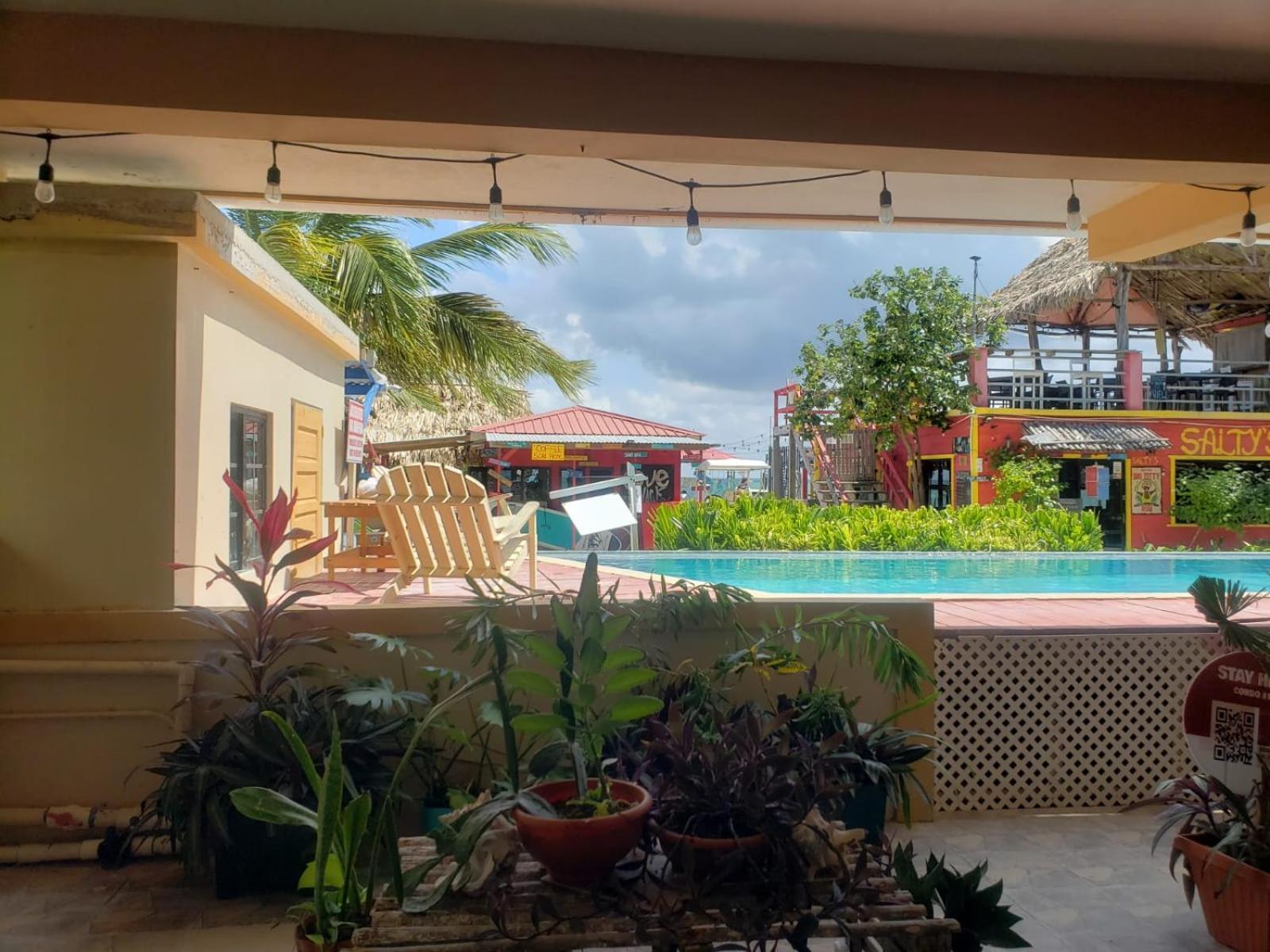 Beach Club Condos At Popeyes Caye Caulker Zewnętrze zdjęcie